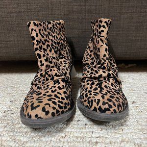 🎸 BLOWFISH CHEETAH PRINT WEDGE HEELS BROWN 🎸